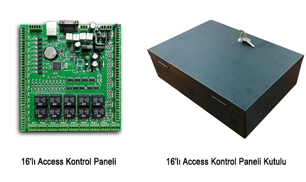 On Altılı Access Kontrol Paneli