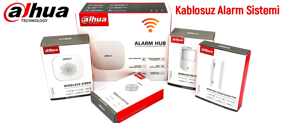 Dahua Kablosuz Alarm Sistemleri