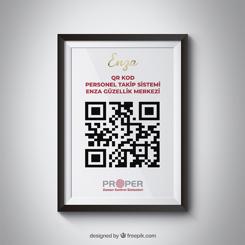qr kodlu personel takip sistemi