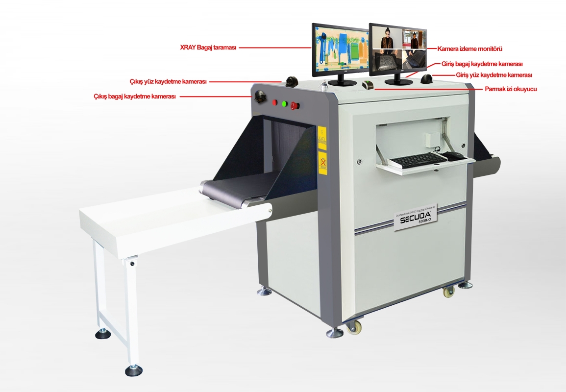 SECUDA 5030-C X-RAY Bagaj ve Çanta Arama Cihazları